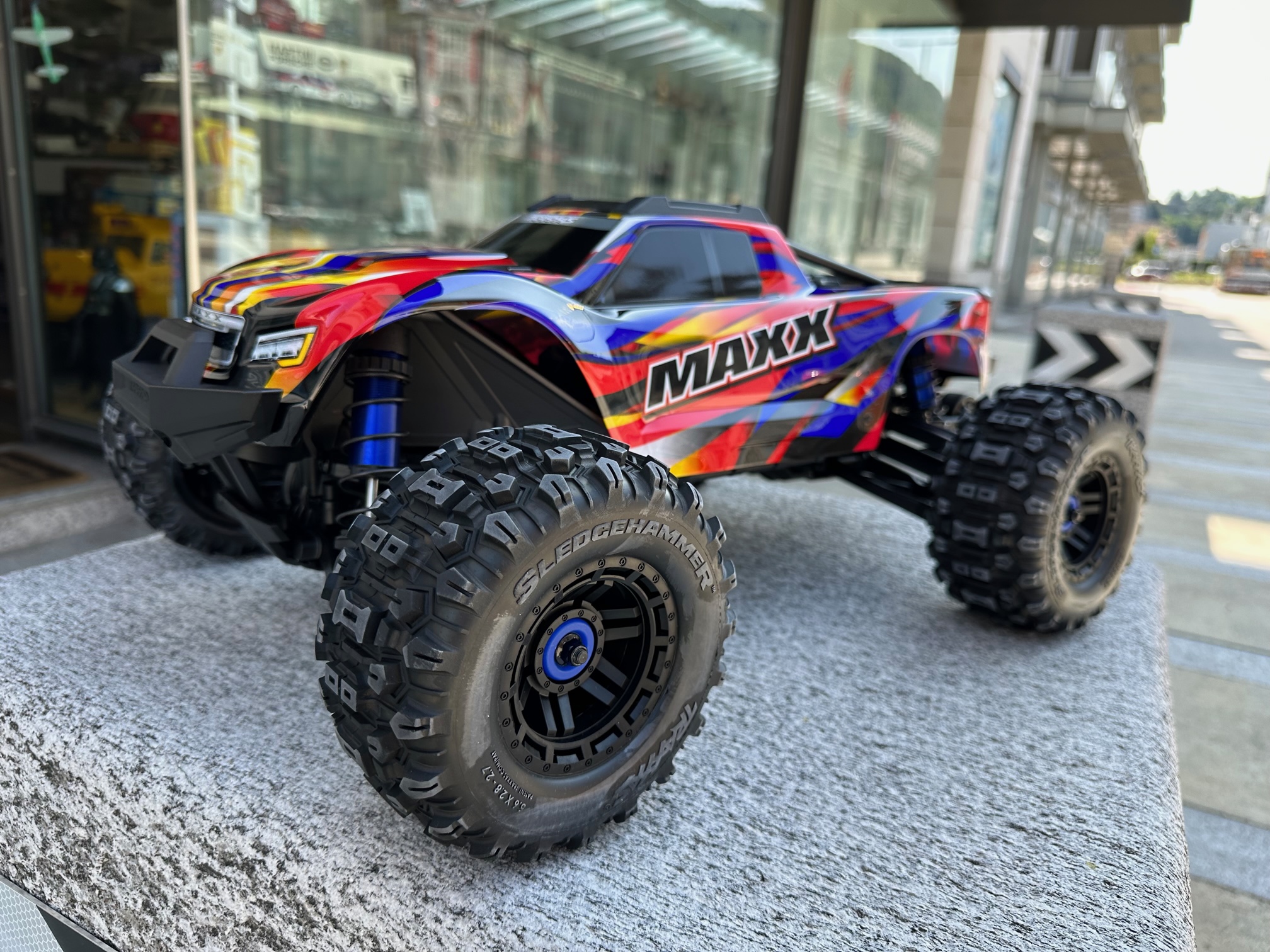 Traxxas Maxx Wide 4s Monster Truck 2023 – Carrara – L'arte del modellismo